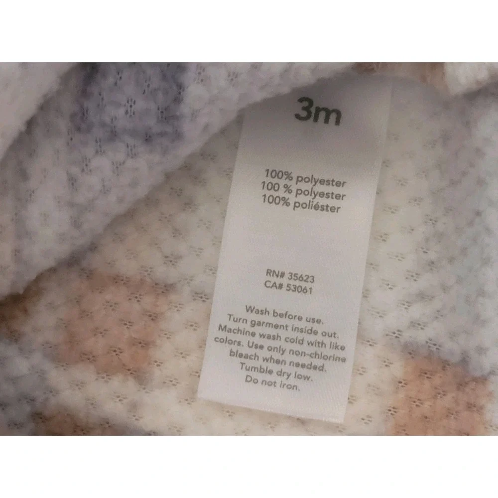 Baby Sherpa Jacket By Carters Unisex‎ 3M